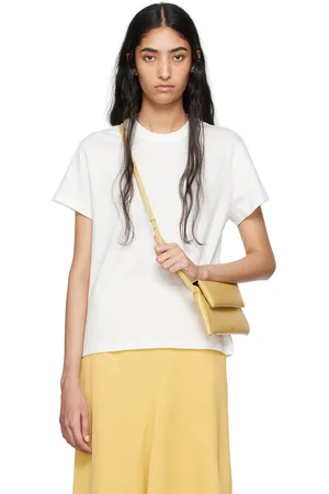 STUDIO NICHOLSON White Marine T-Shirt