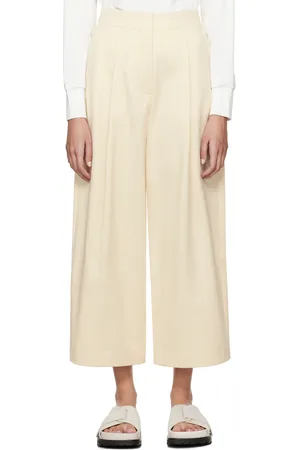 STUDIO NICHOLSON Off-White Dordoni Trousers