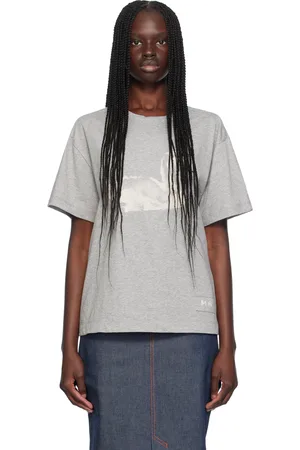 MERYLL ROGGE Gray Printed-Graphic T-Shirt
