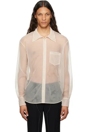 Simone Rocha Beige Pearl Shirt