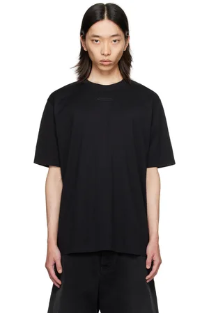 Lanvin Black Logo Patch T-Shirt