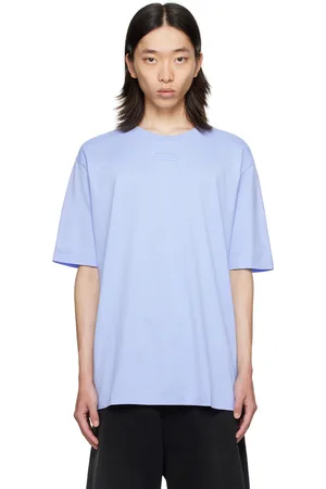 Lanvin Blue Logo Patch T-Shirt