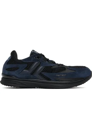 Lanvin Black & Navy Meteor Sneakers