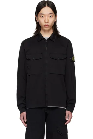 Stone Island Black Regular Fit Jacket