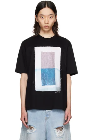 Lanvin Black Archives Print Classic T-Shirt