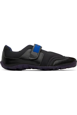 WALES BONNER Black Strap Sneakers