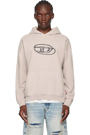 Diesel Gray S-Boxt-Hood-Q7 Hoodie