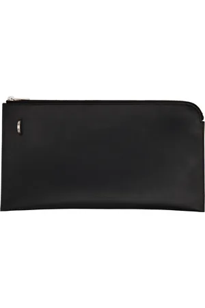 Rick Owens Black Porterville Invite Envelope Wallet