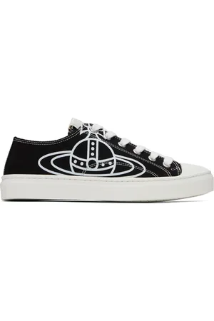 Vivienne Westwood Black Plimsoll Low-Top Sneakers