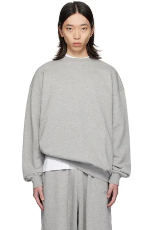 VTMNTS Gray Embroidered Sweatshirt