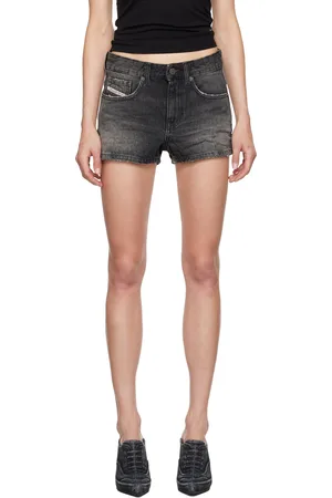 Diesel Black De-Yuba Denim Shorts