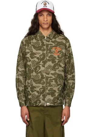 BAPE Khaki Asia Camo Jacket