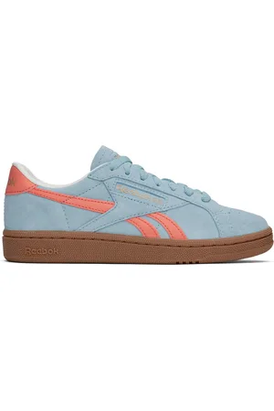 Reebok Blue & Pink Club C Grounds UK Sneakers