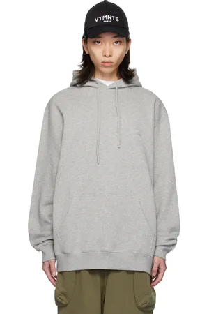 VTMNTS Gray Embroidered Hoodie