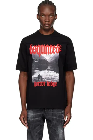 Dsquared2 Black Loose Fit T-Shirt