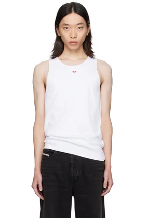 Diesel White T-Lifty-D Tank Top