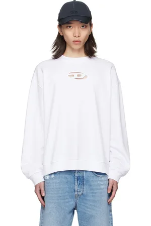 Diesel White S-Boxt-Od Sweatshirt