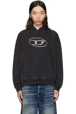 Diesel Black S-Boxt-Hood-Q7 Hoodie