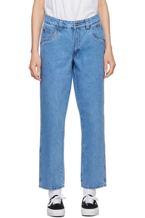 DIME Blue Classic Relaxed Jeans