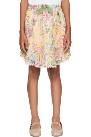 ZIMMERMANN Kids Multicolor Halliday Flip Skirt