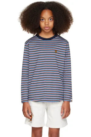 BAPE Kids Multicolor Baby Milo One Point Hoop Long Sleeve T-Shirt