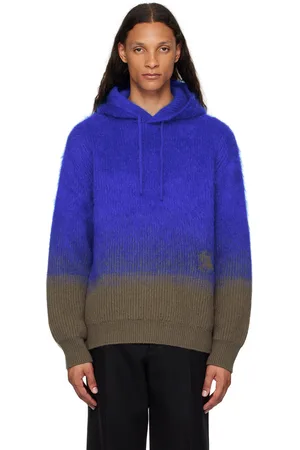 Burberry Blue & Gray Gradient Hoodie