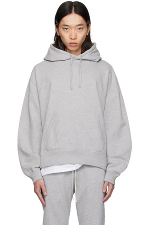 Reigning Champ Gray Midweight Relaxed Hoodie