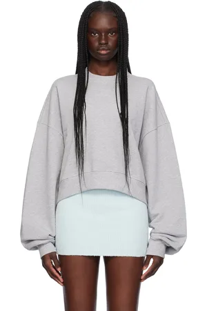WARDROBE.NYC Gray Hailey Bieber Edition HB Sweatshirt