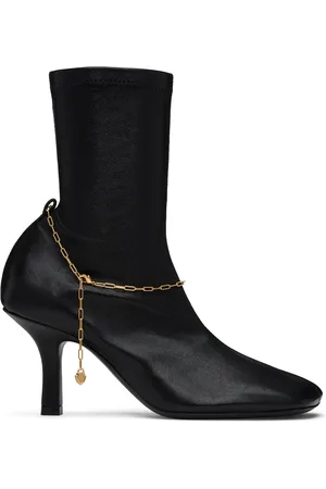 Burberry Leather Slinky Legging Low Boots