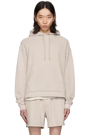 JOHN ELLIOTT Taupe Skeptic Hoodie