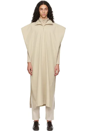 Issey Miyake Beige Blank Shirt