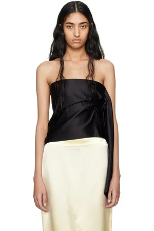 The Row Black Nana Camisole