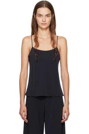 The Row Navy Biggins Camisole