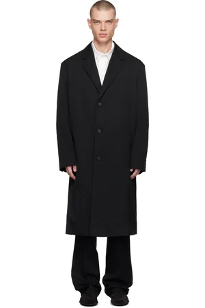 The Row Black Argo Coat