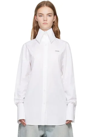 We11 Done High-Neck Collar Shirt