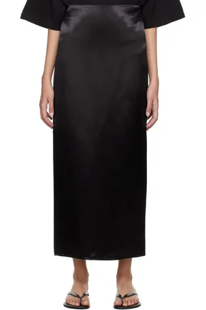The Row Black Bartelle Maxi Skirt