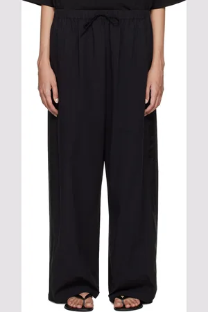 The Row Black Hubert Trousers