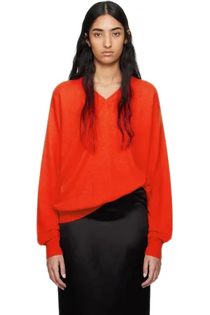 The Row Red Gracy Sweater