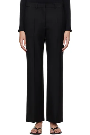 The Row Black Albereta Trousers
