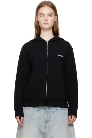 We11 Done Embroidered-Logo Hoodie