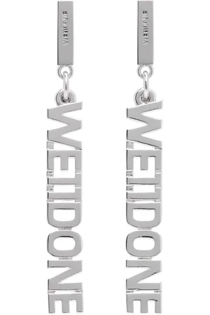 We11 Done Lettering Earrings