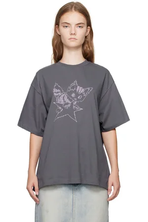 We11 Done Gray Monster T-Shirt