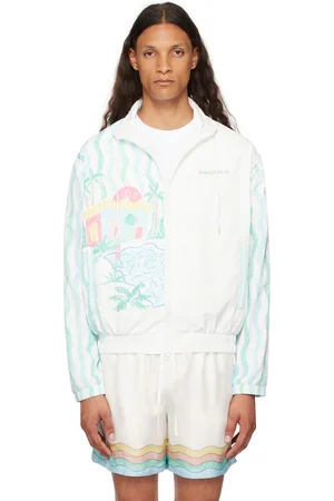 Casablanca White Track Jacket