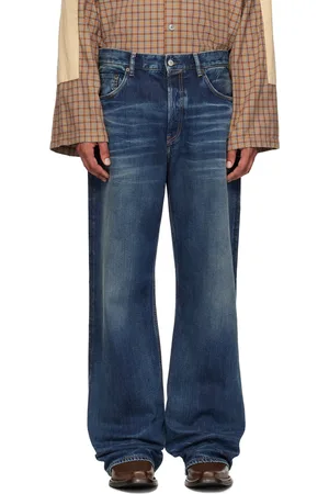 Acne Studios Blue Wide-Leg Jeans