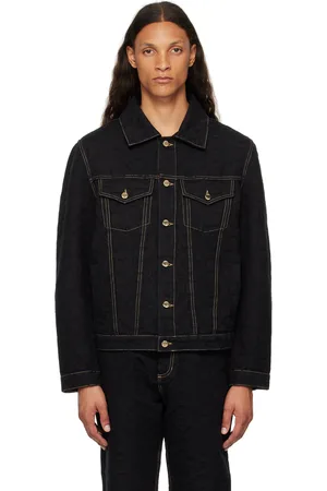 Casablanca Jacquard Denim Jacket