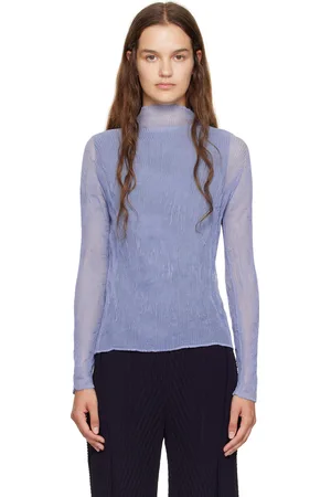 Issey Miyake Purple Twist 1 Top