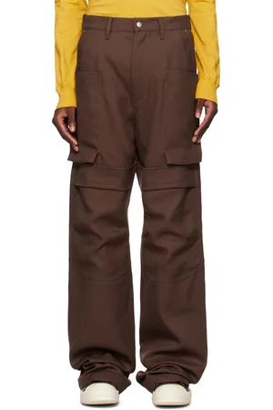 Rick Owens Brown Porterville Stefan Cargo Pants