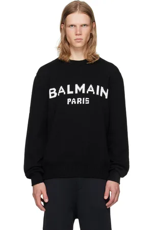 Balmain Black Wool 