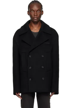 We11 Done Wool Double-Breasted Peacoat
