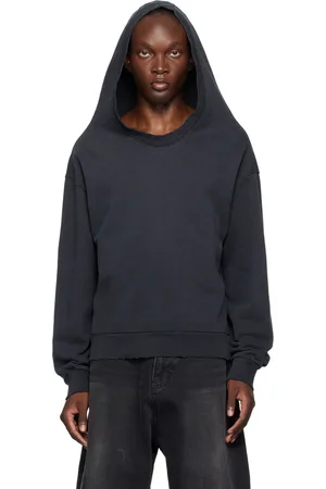 We11 Done Wide Neck Hoodie